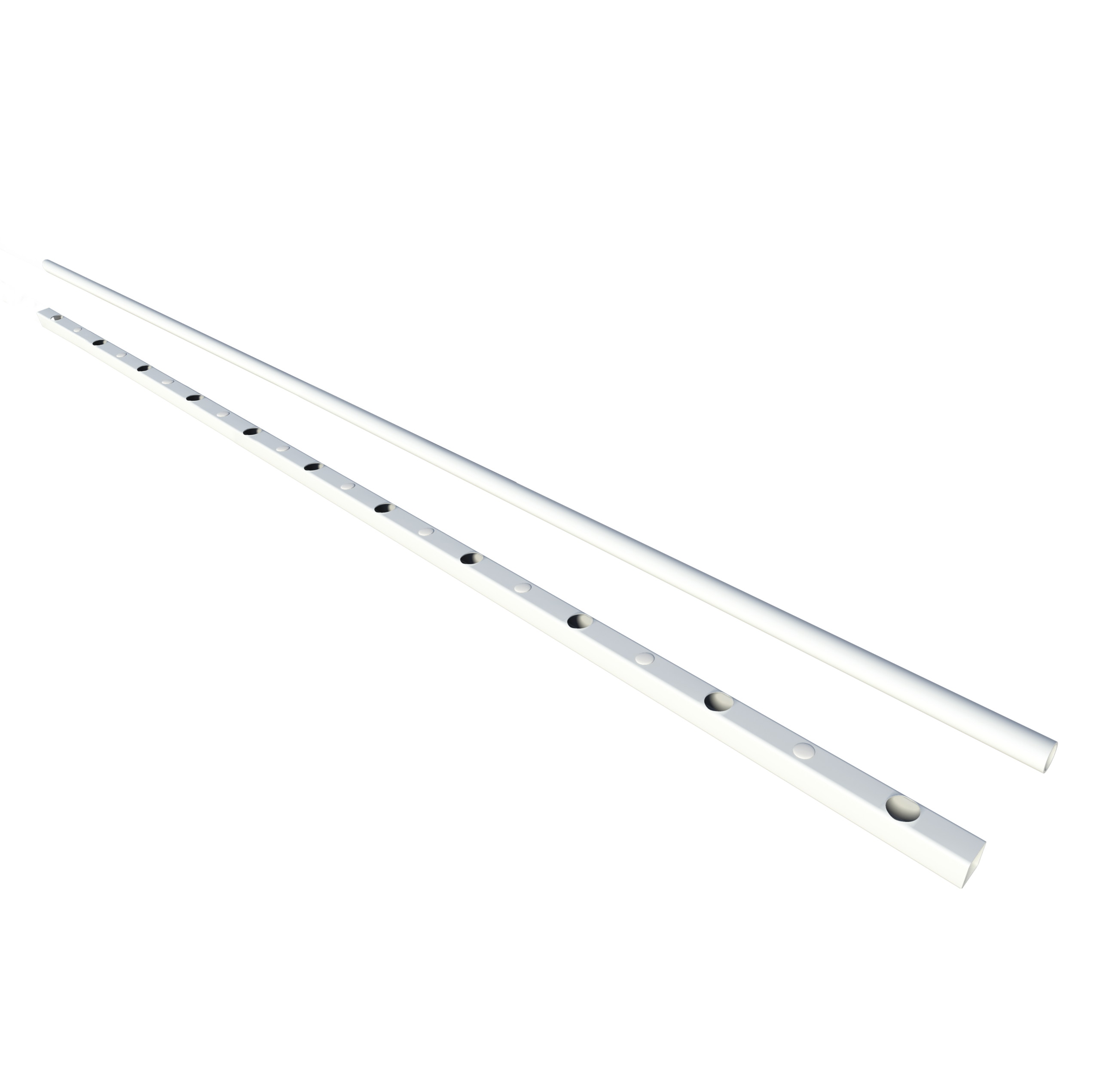 Intersteel SecuBar Fix & Go 11 spijls set max 2m (rail) x 1m (buis)