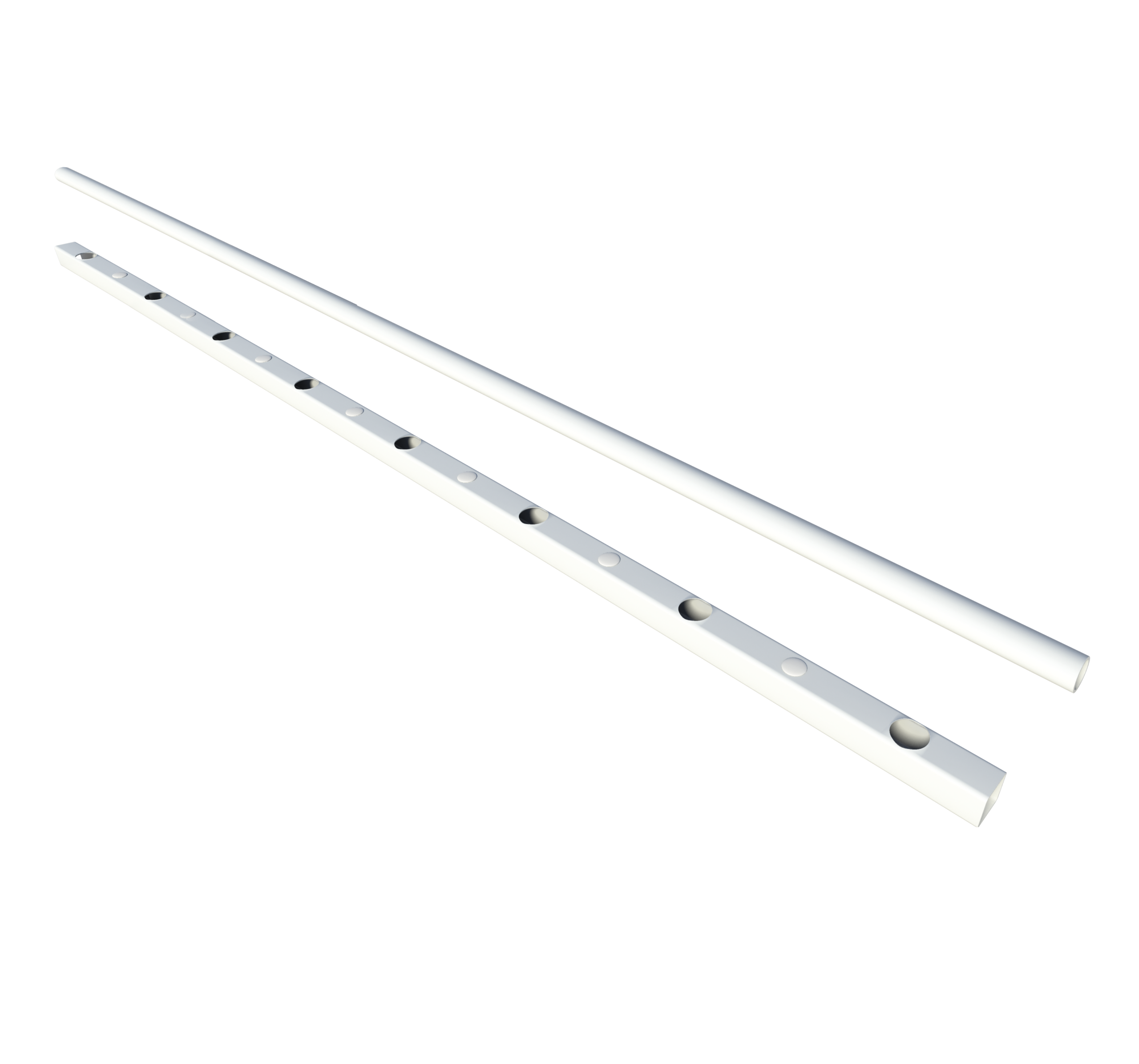 Intersteel SecuBar Fix & Go 8 spijls  set max 1.5m (rail) x 1.5m (buis)