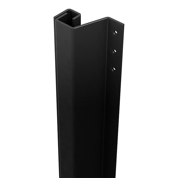 Intersteel SecuStrip Plus buitendraaiend 14-20mm 2300mm zwart ral 9005