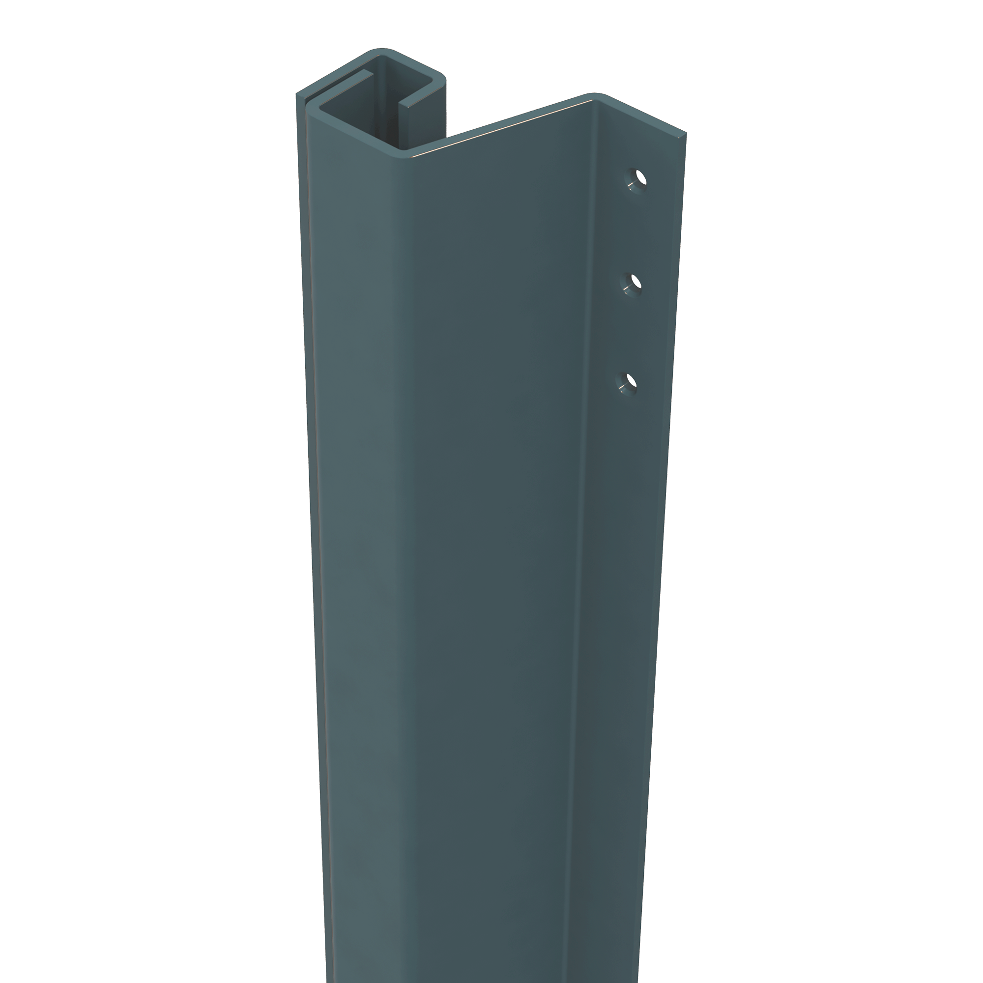 Intersteel SecuStrip Plus buitendraaiend 21-27mm 2300mm grijs ral 7012