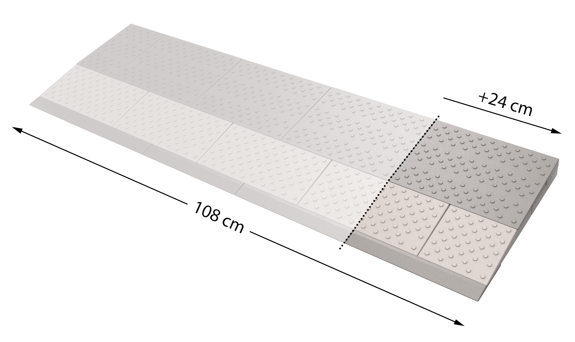 Intersteel SecuCare Drempelhulp set 2 verbreding-set naar 108cm