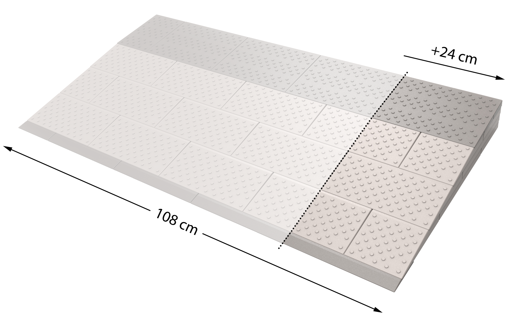 Intersteel SecuCare Drempelhulp set 4 verbreding-set naar 108cm