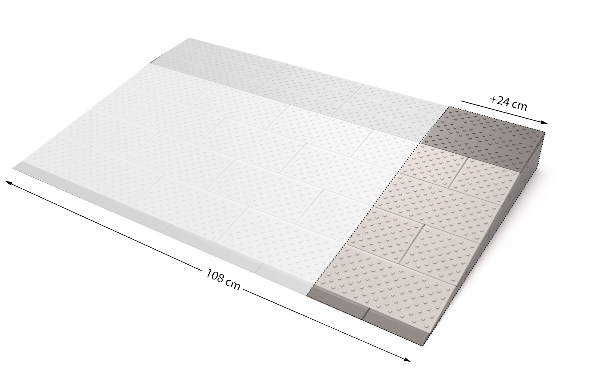Intersteel SecuCare Drempelhulp set 5 verbreding-set naar 108cm