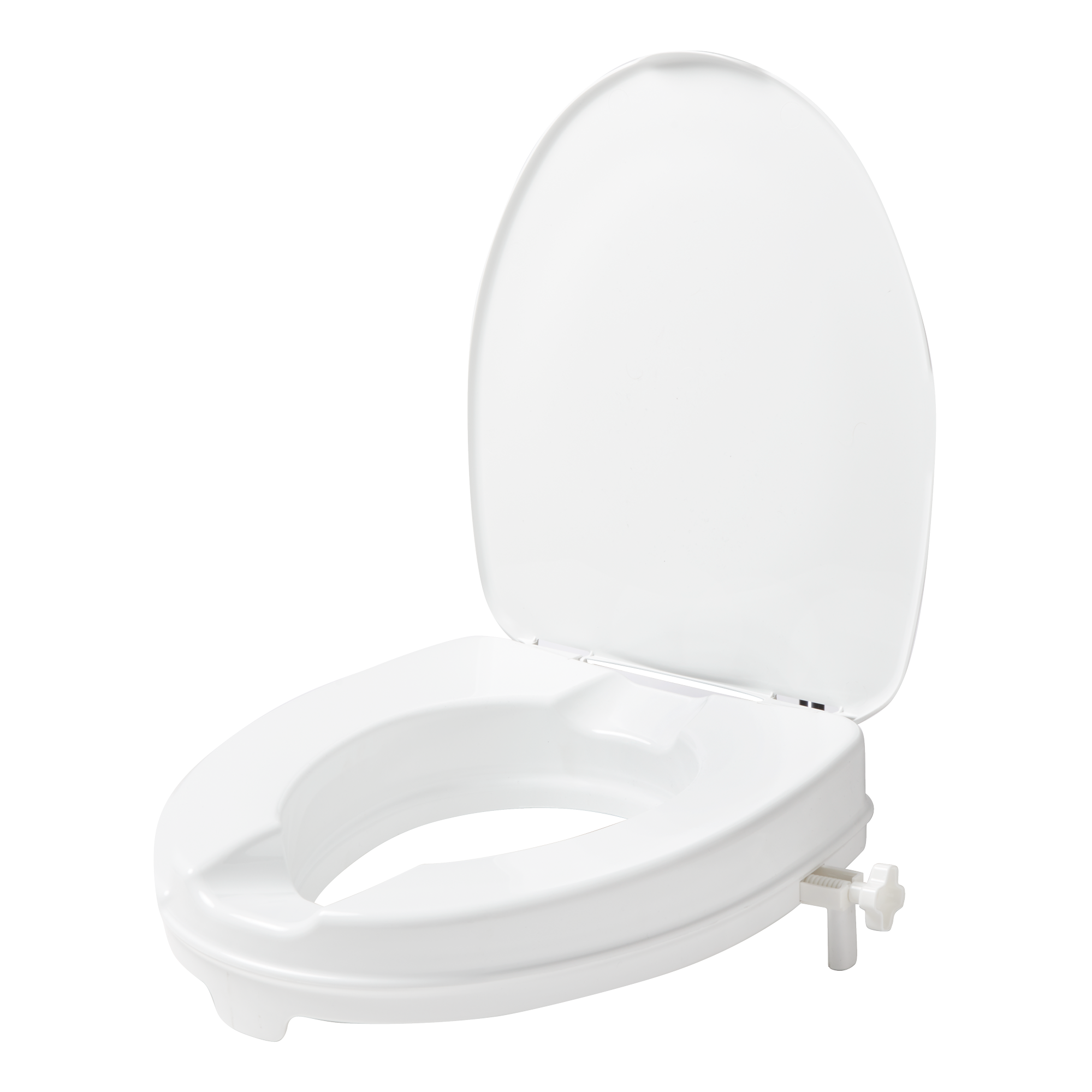 Intersteel SecuCare Toiletverhoger met klep, 6cm hoog