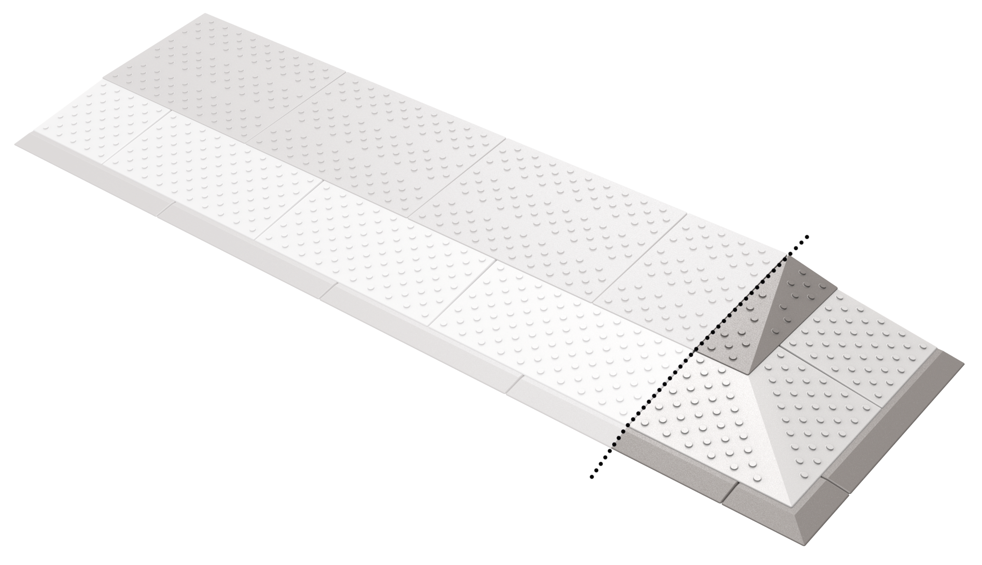 Intersteel SecuCare Drempelhulp 2 laags uitbreiding +1zij links/rechts