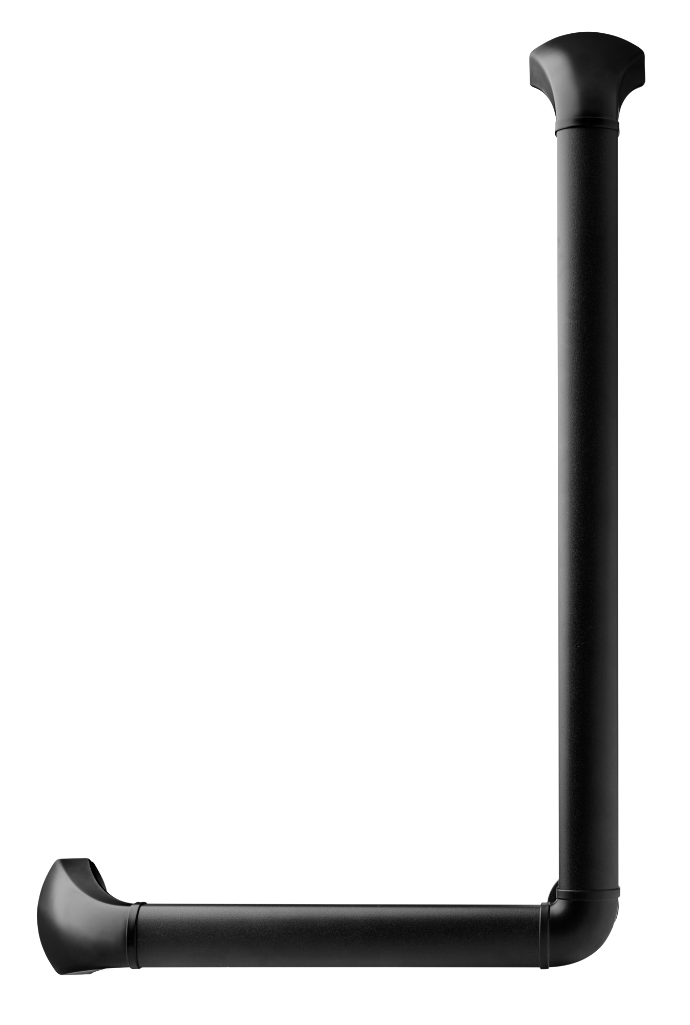 Intersteel SecuCare Wandbeugel 90 graden 60x30 Li/Re zwart mat