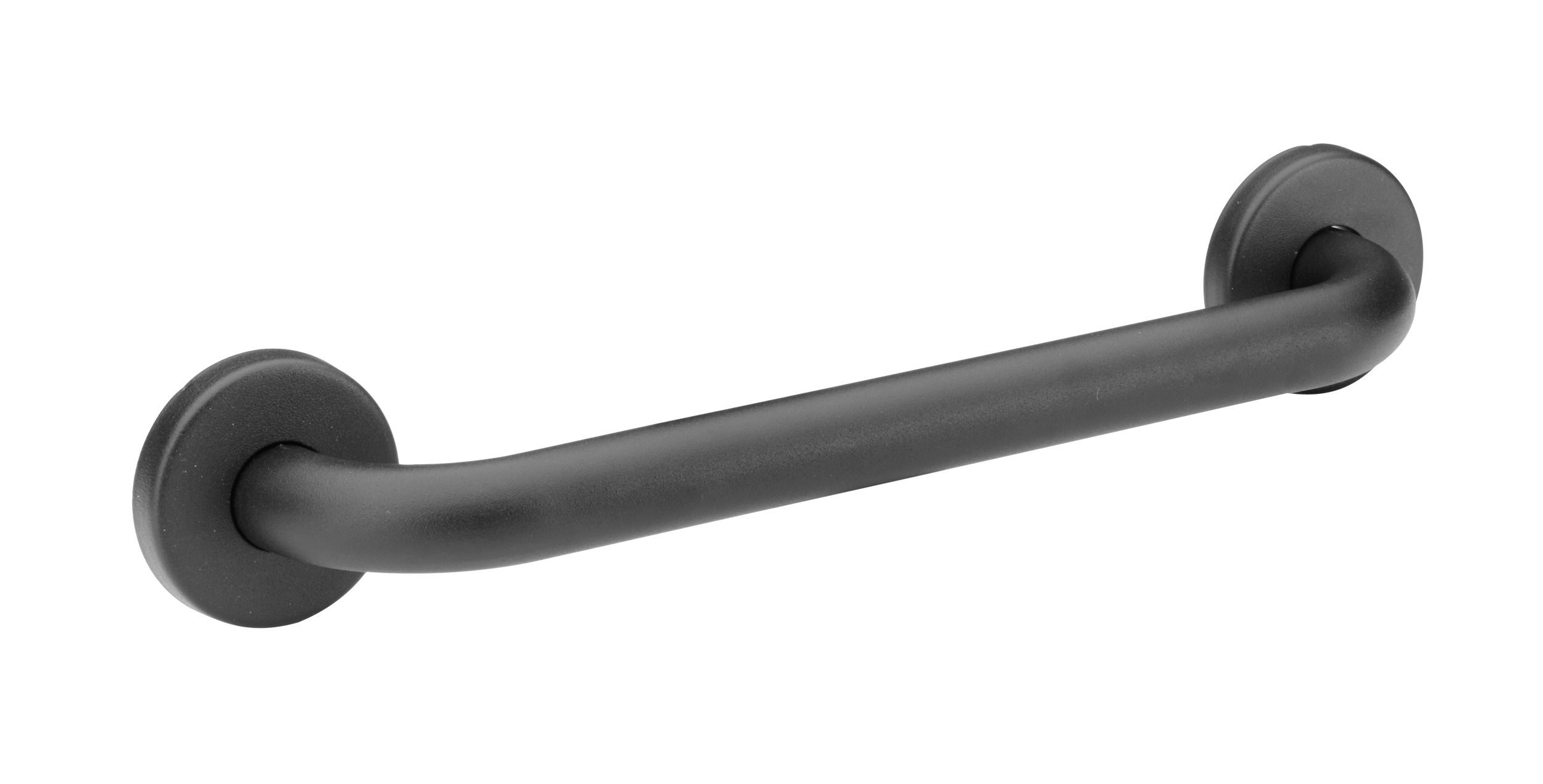 Intersteel SecuCare Wandbeugel 30cm RVS Ø25 Zwart