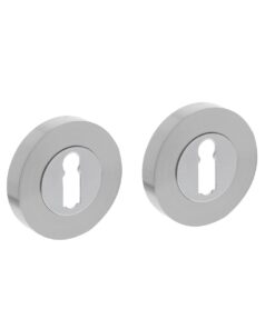 Intersteel Sleutelrozetten verdekt ø53x10mm met nokken rvs