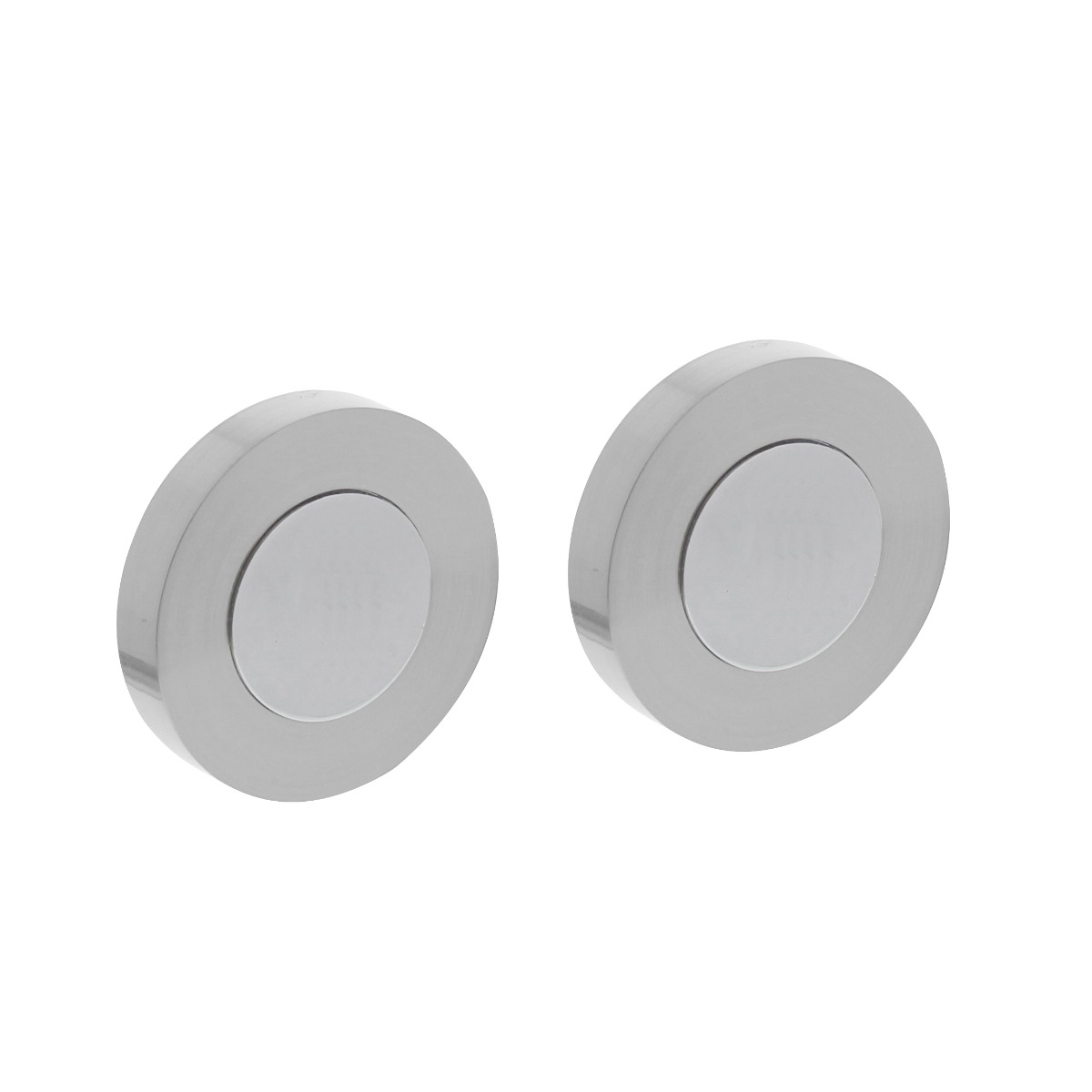 Intersteel Afdekrozetten verdekt ø53x10mm met nokken rvs