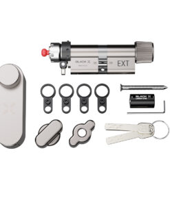 Intersteel Black X Smart Lock 35/35mm - 45/45mm mat nikkel - Afbeelding 3