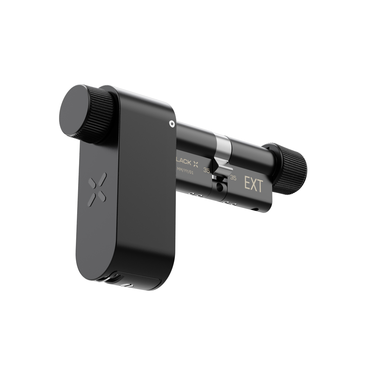 Intersteel Black X Smart Lock 35/35mm - 45/45mm zwart