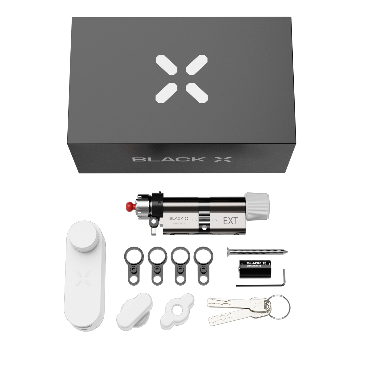 Intersteel Black X Smart Lock 35/35mm - 45/45mm wit 4 Intersteel Black X Smart Lock 35/35mm - 45/45mm wit - Afbeelding 4