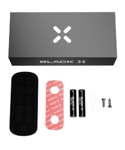 Intersteel Black X codepaneel ovaal 100x42mm zwart - Afbeelding 3