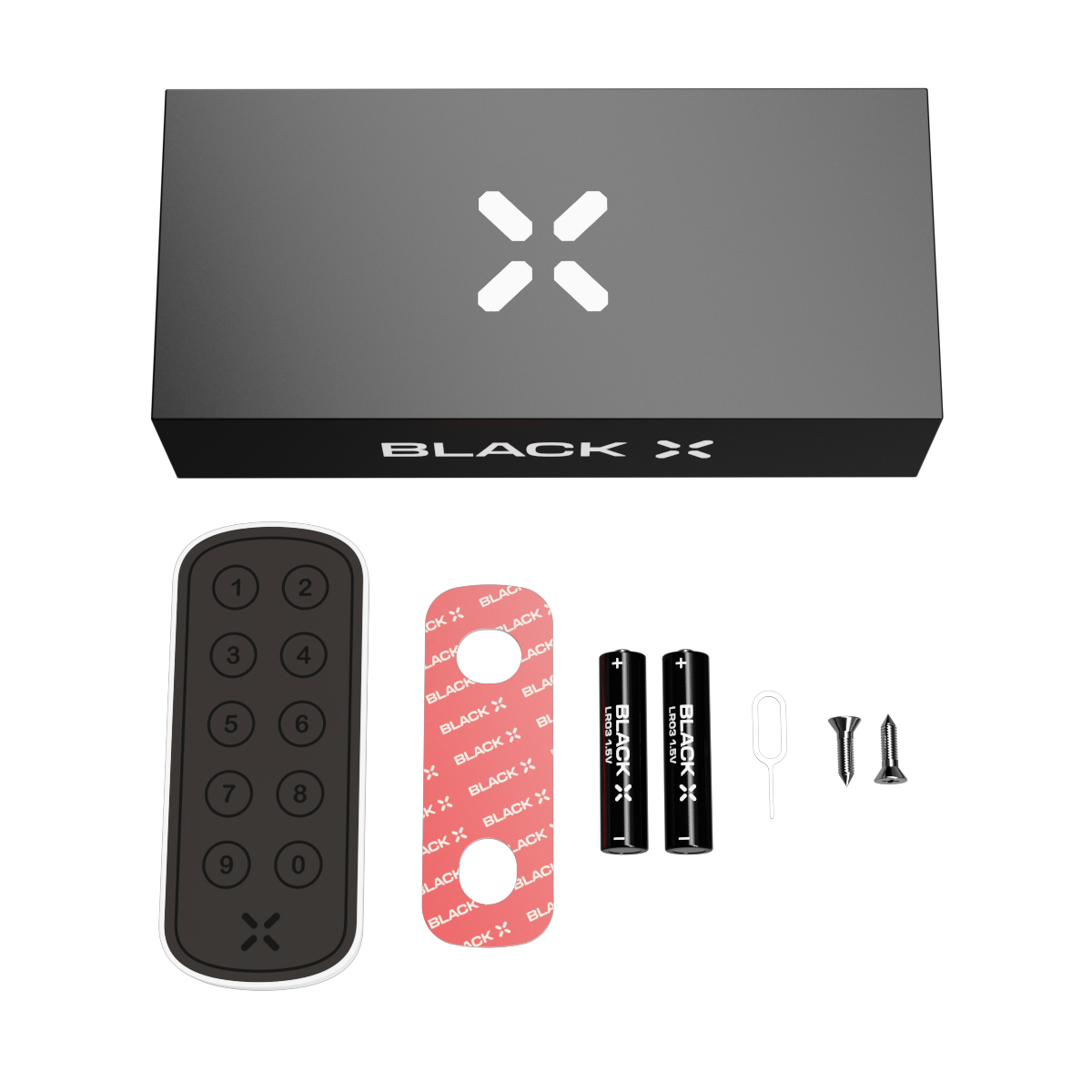 Intersteel Black X codepaneel ovaal 100x42mm wit 4 Intersteel Black X codepaneel ovaal 100x42mm wit - Afbeelding 4