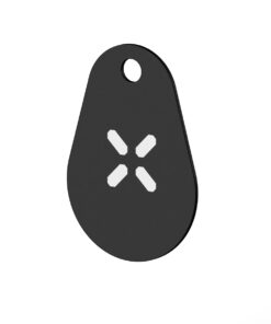 Intersteel Black X NFC tags zwart set van 4 stuks 5 Intersteel Black X NFC tags zwart set van 4 stuks - Afbeelding 3