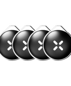 Intersteel Black X afstandsbediening xKey zwart set van 4 stuks