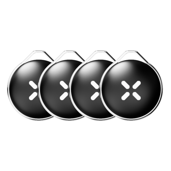 Intersteel Black X afstandsbediening xKey zwart set van 4 stuks