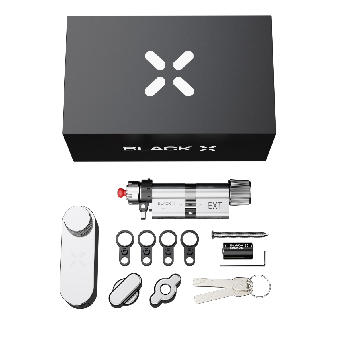 Intersteel Black X Smart Lock 35/35mm - 45/45mm chroom 4 Intersteel Black X Smart Lock 35/35mm - 45/45mm chroom - Afbeelding 4